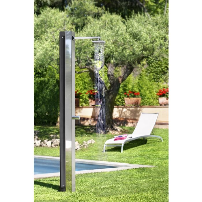 Ducha solar piscina